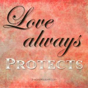 love always protects