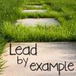 lead by example