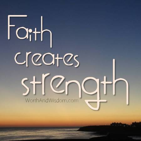 faith creates